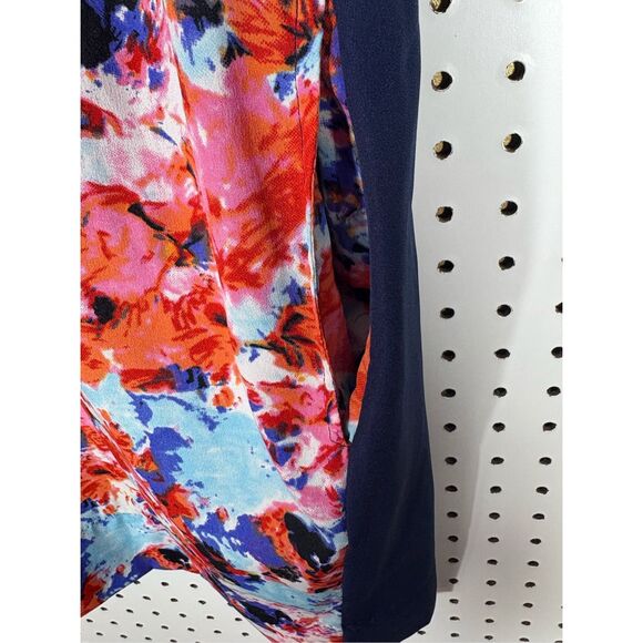 W118 by Walter Baker floral front sleeveless dress size 0 - Picture 7 of 8